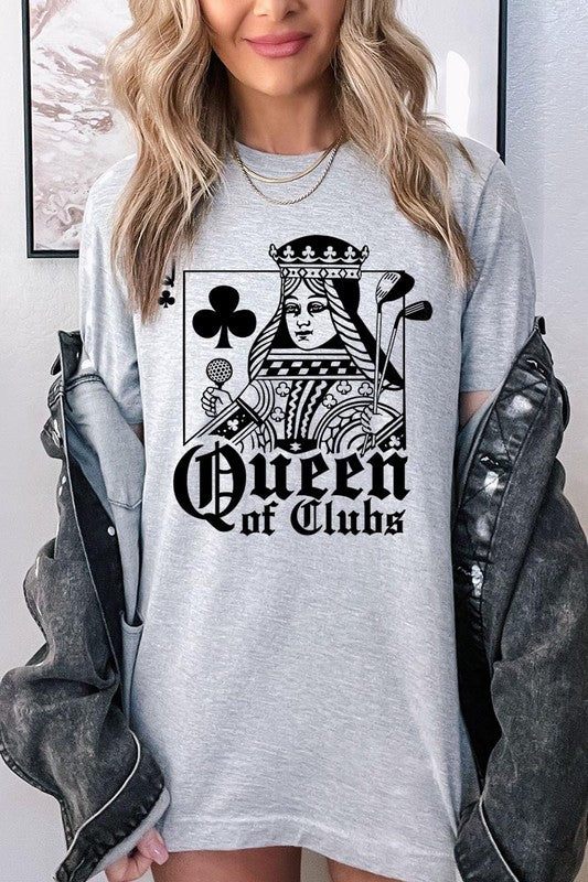 Queen of Clubs Graphic Tee