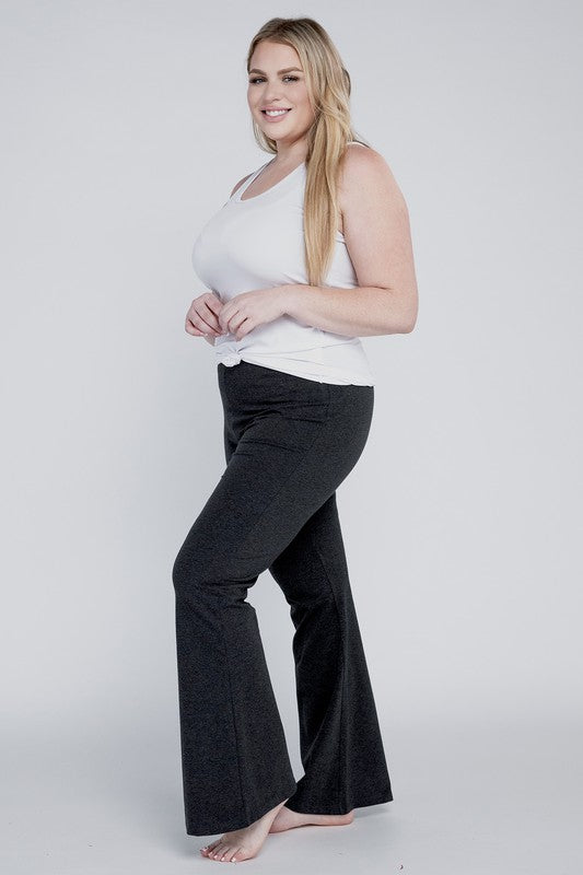 Plus Size Everyday Flare Bottoms