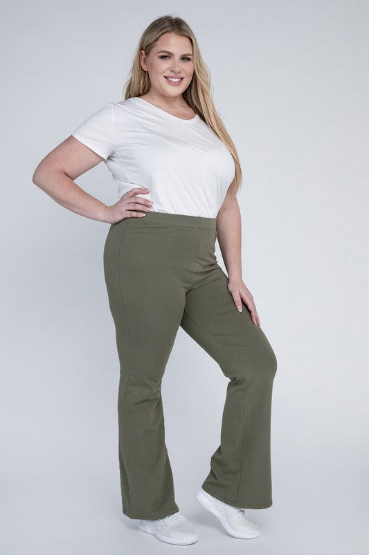Plus Size Everyday Flare Bottoms